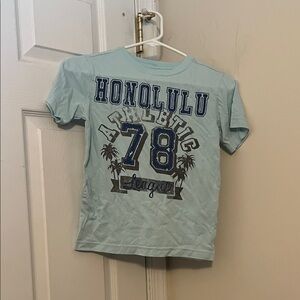 Canyon River Blues Light Blue Honolulu Graphic Tee